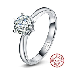 Moissanite 1ct Solitaire Ring